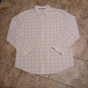 Men's Croft & Barrow® Patterned Easy-Care Woven Button-Down Shirt XL